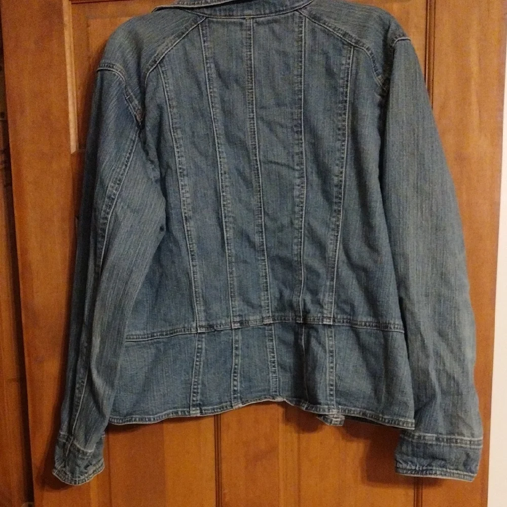 Cato Women's Blue Jean Jacket - Picture 2 of 4